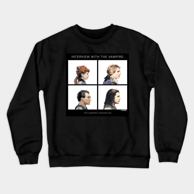 Interview with the Vampire Crewneck Sweatshirt by spacelord